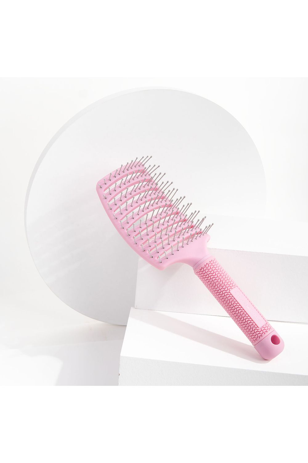 Brushworks Blow Dry Paddle Brush Pink image 6