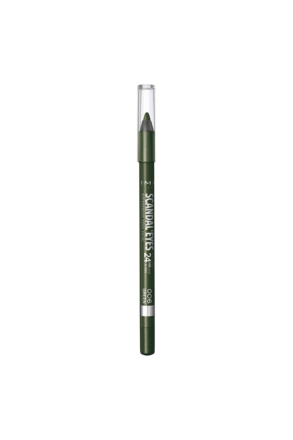 Rimmel London Scandaleyes Waterproof Kohl Kajal Liner 1.3g Green image 1