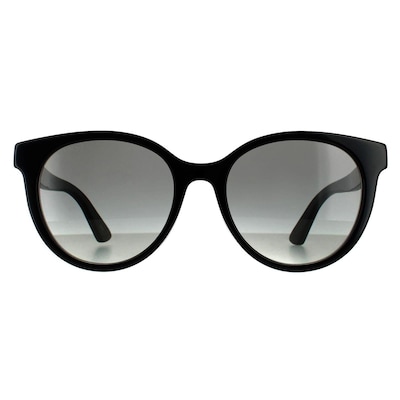 Gucci Round Black Grey Gradient Sunglasses