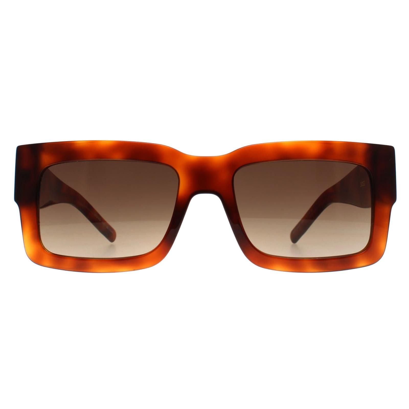 Hugo Boss Rectangle Light Havana Brown Gradient BOSS 1654/S image 1