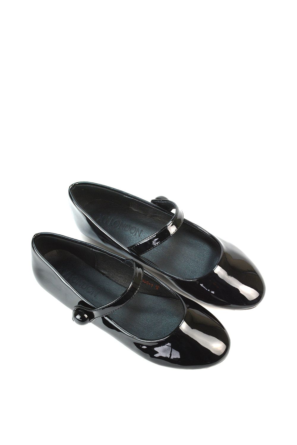 XY London 'Joanna' Flat Closed Toe Mary Jane Ballet Dolly Shoes Pumps image 5