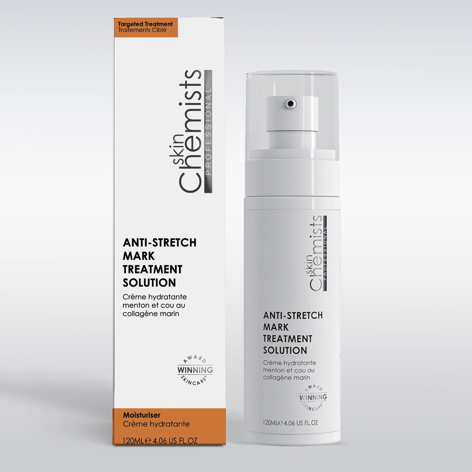 skinChemists professional Anti-Stretchmark Treatment Solution 120ml image 2