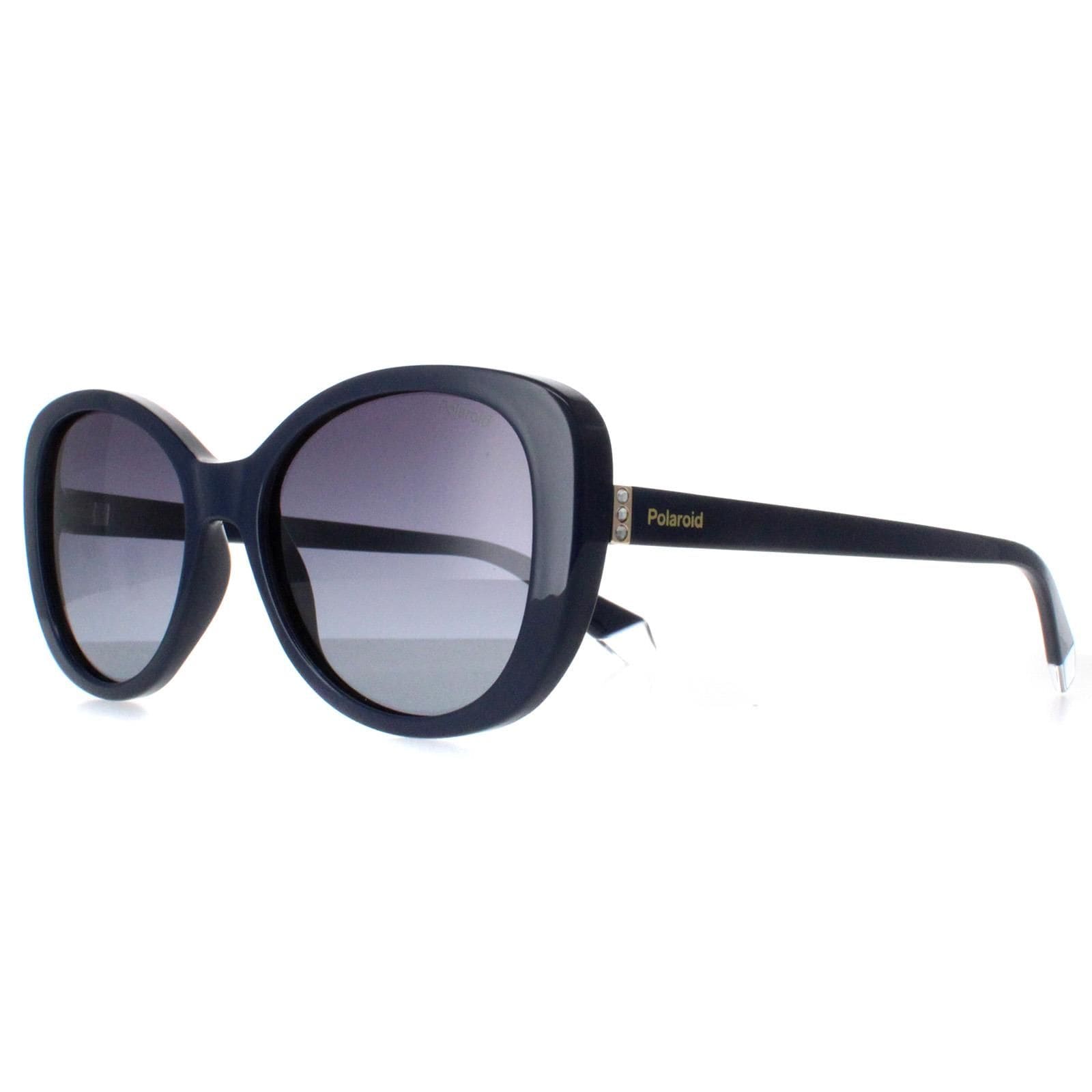 Polaroid Butterfly Blue Grey Gradient Polarized PLD 4154/S/X image 2