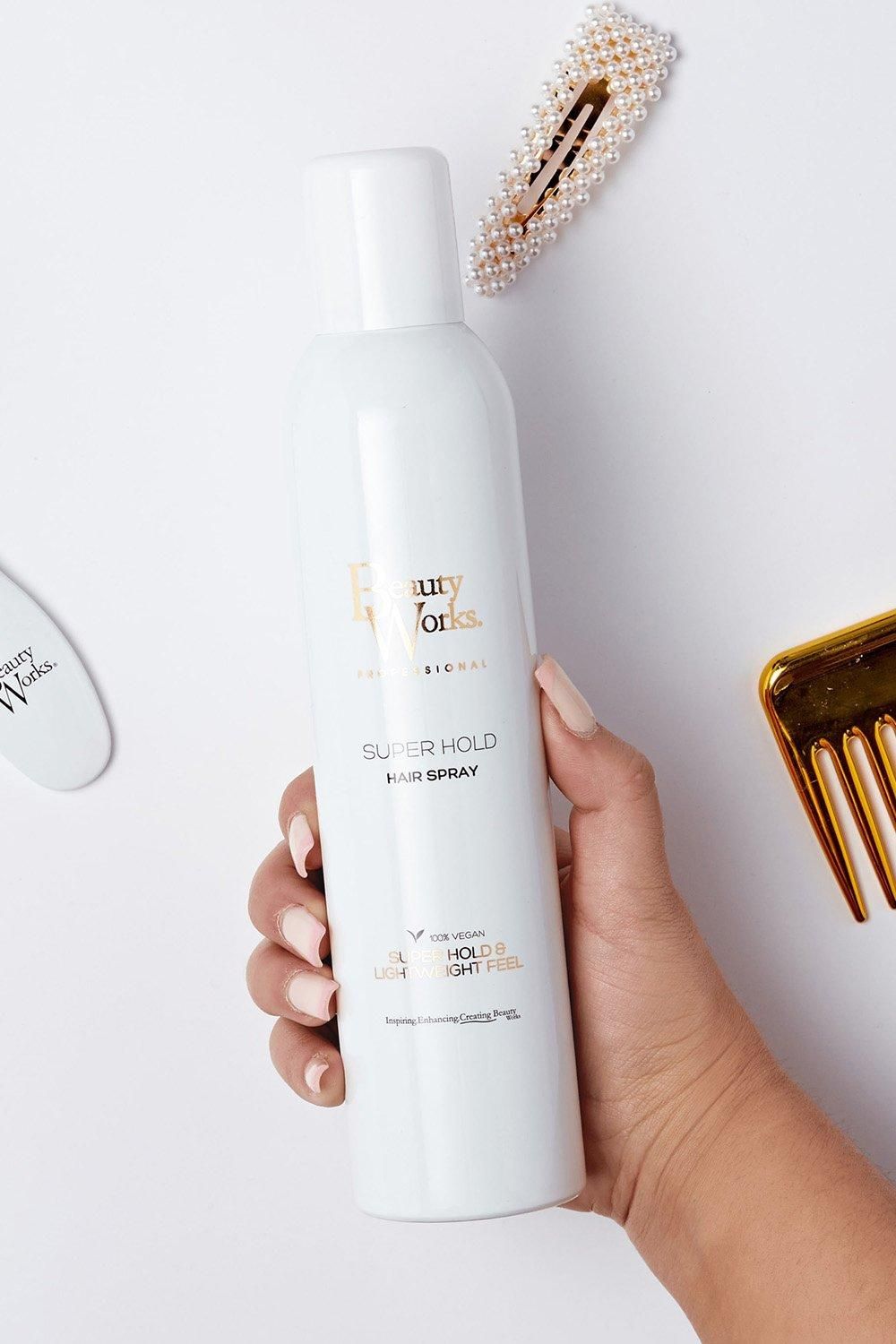 Beauty Works Strong Hold Hair Spray Multi image 2