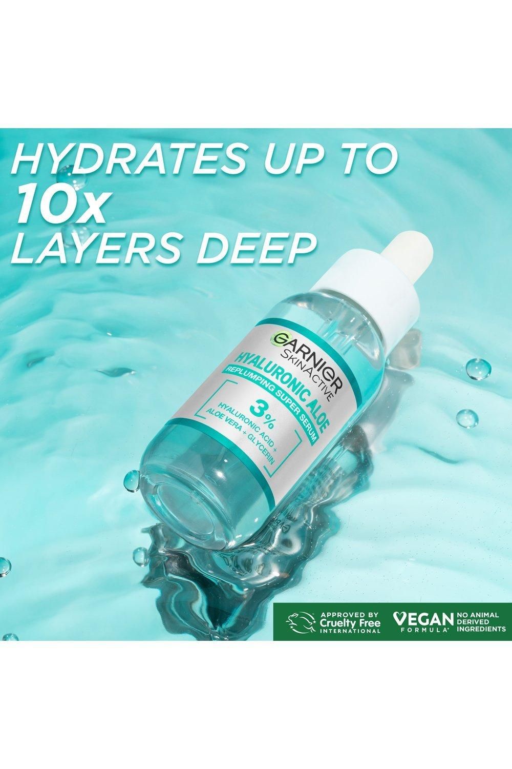 Garnier SkinActive Hyaluronic Acid Replumping Super Serum 30ml Multi image 3