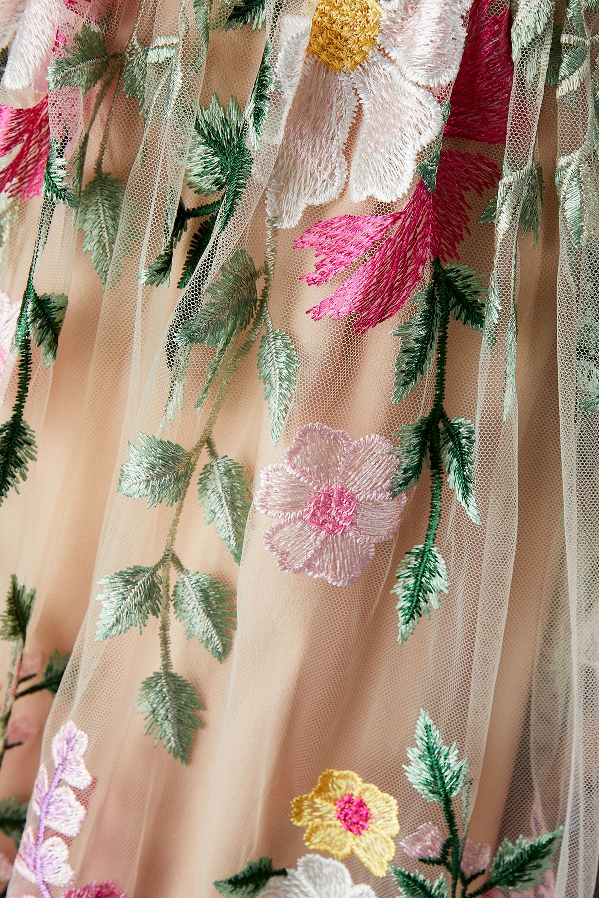 Coast Coast Muse Long Sleeve Embroidered Maxi Dress Multi image 5