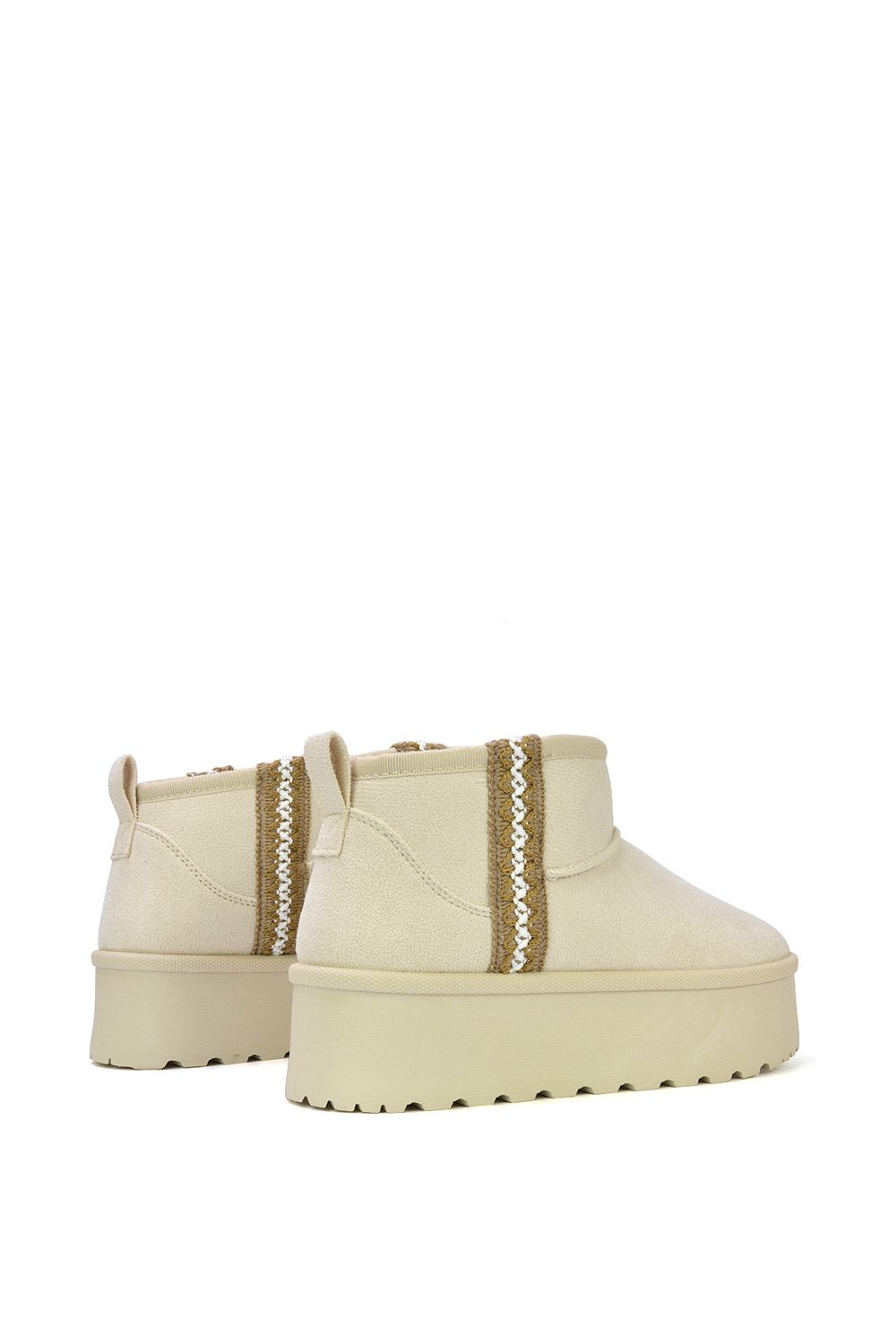 XY London 'Thea' Warm Aztec Mini Ankle Boots image 4