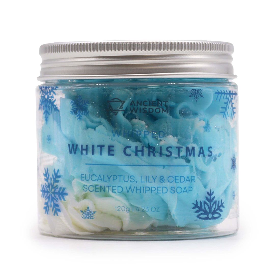 KDMD White Christmas Whipped Soap 120g