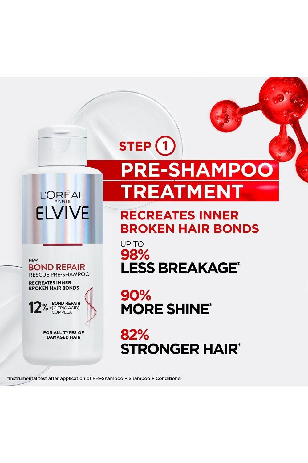 L'Oréal Paris Elvive Bond Repair Pre-Shampoo Treatment Multi image 6