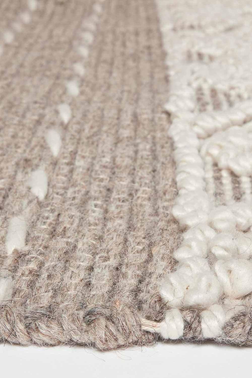 Homescapes Patna Beige & Natural Kilim Wool Rug image 4