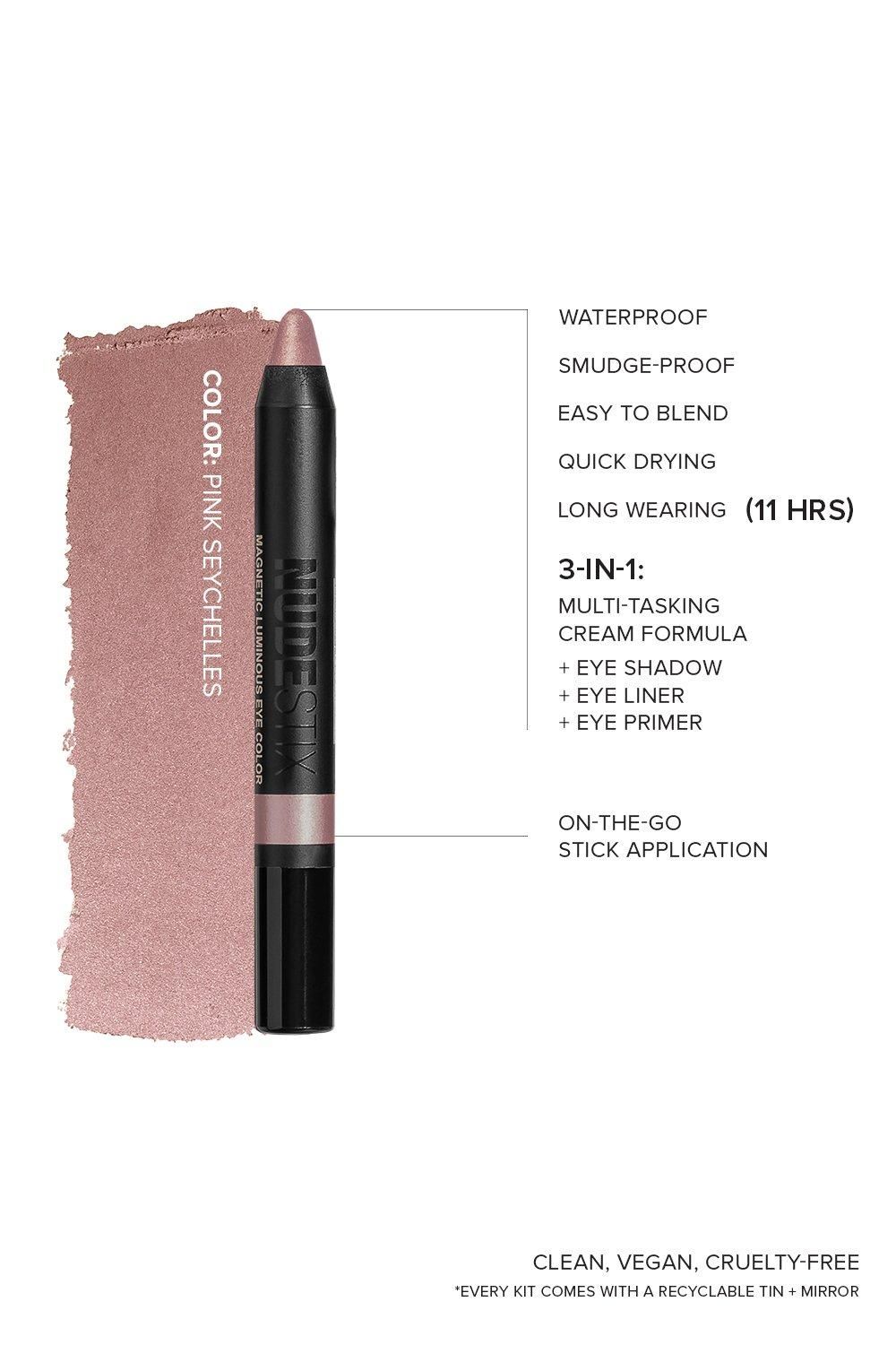 Nudestix NUDE BEACH 6 PC - EYE PENCIL PALETTE Multi image 6