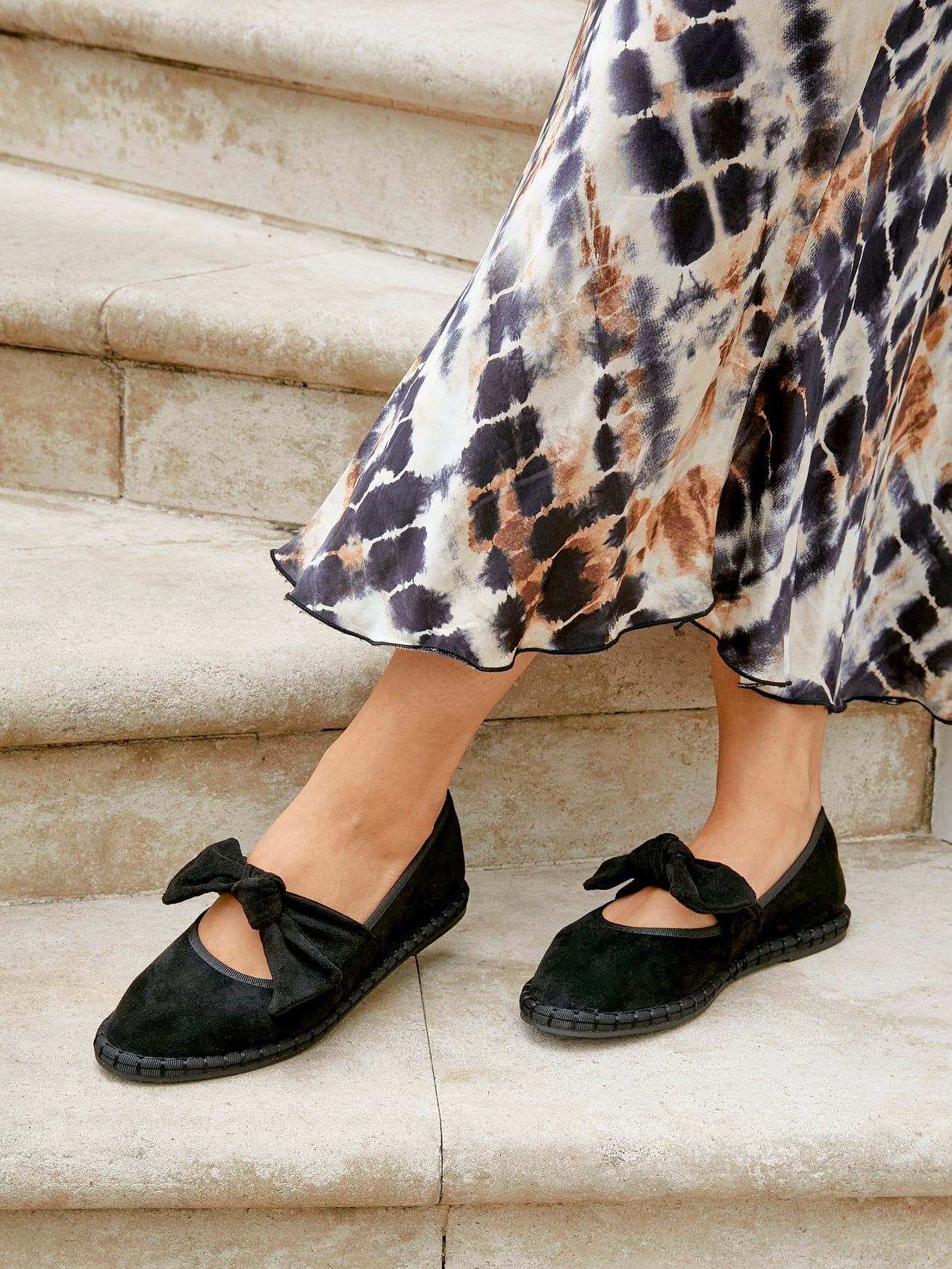 Linzi Pout Black Faux Suede Mary Jane image 2