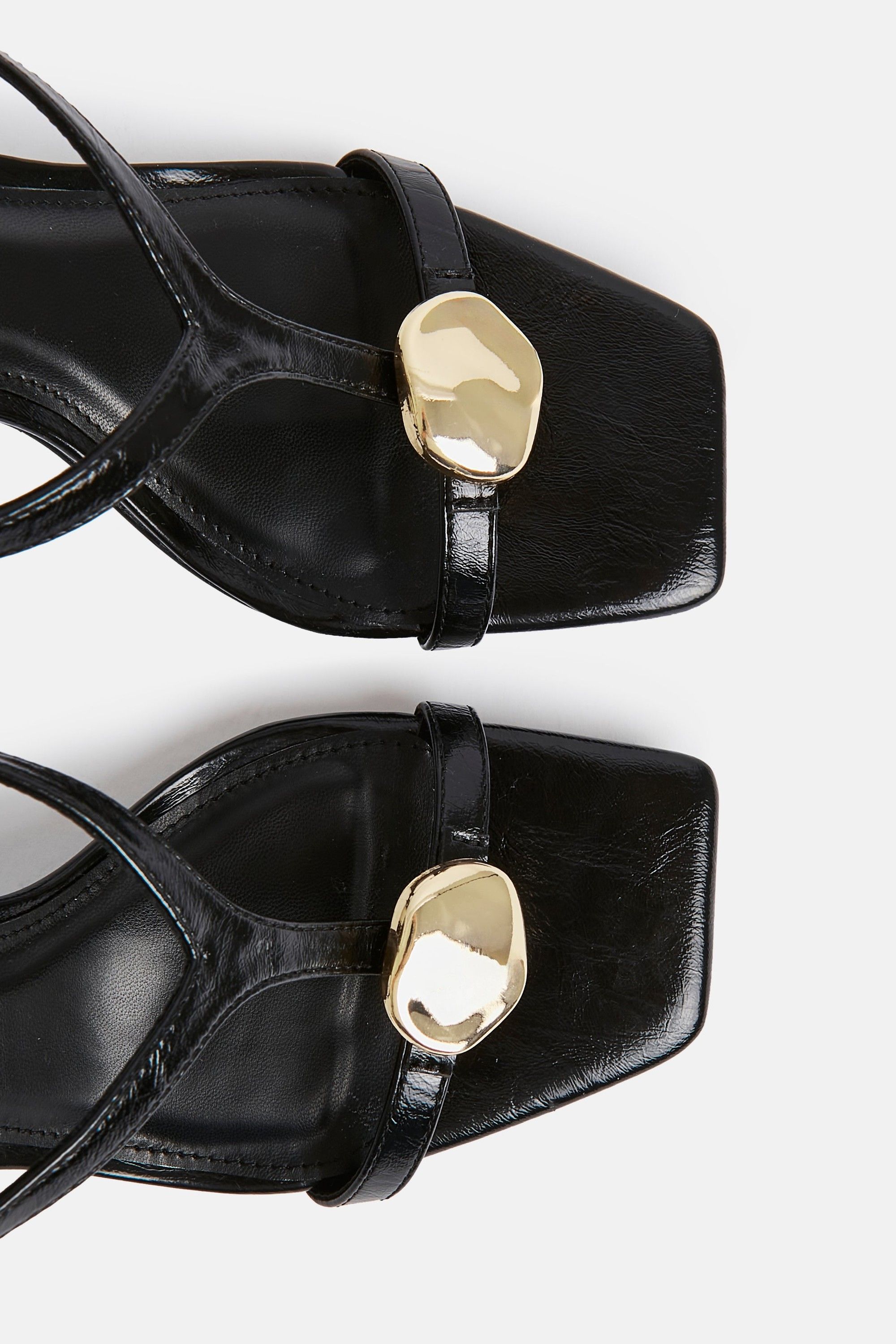 Linzi Foolish Black T-Bar Heels image 5