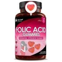 New leaf health Folic Acid Pregnancy Gummies 60 High Strength Folate Vitamins