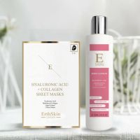 Erth Skin London Hydrating Duo: Collagen Body Lotion 250ml + Hyaluronic Sheet Mask image 4