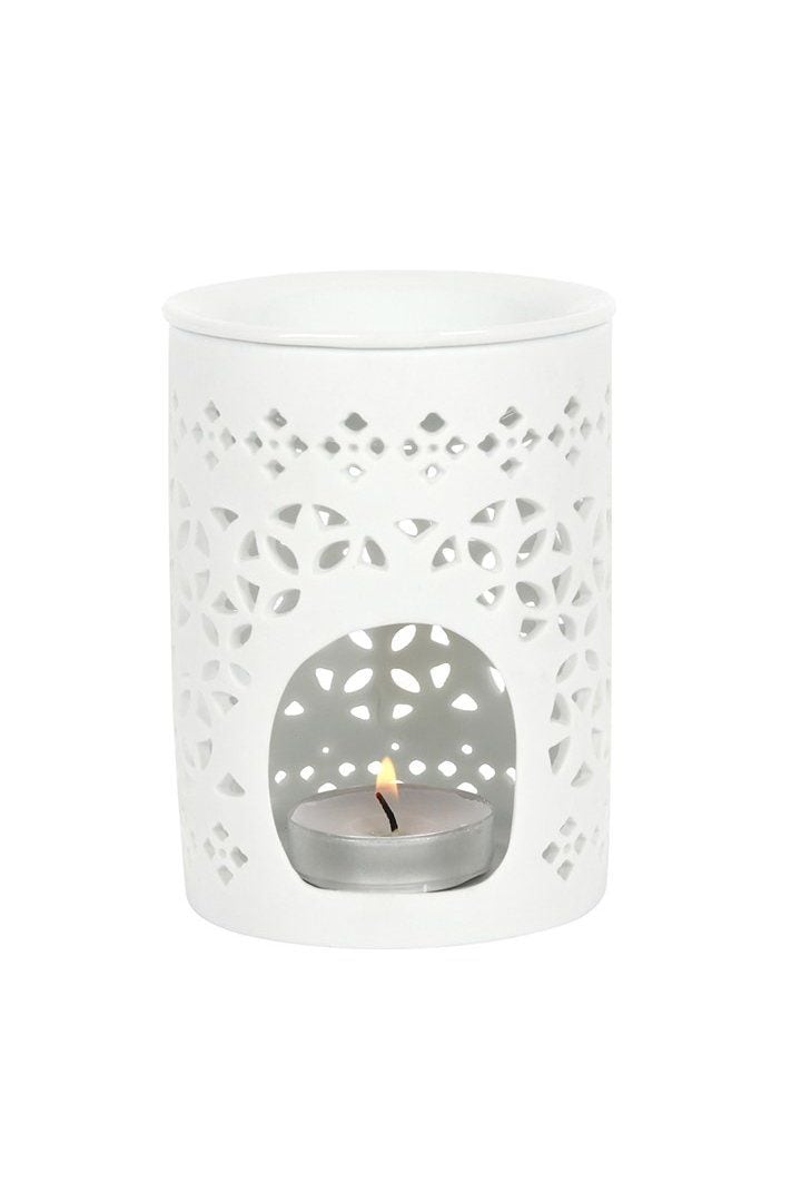 KDMD White Matte Cut Out Oil Burner image 1