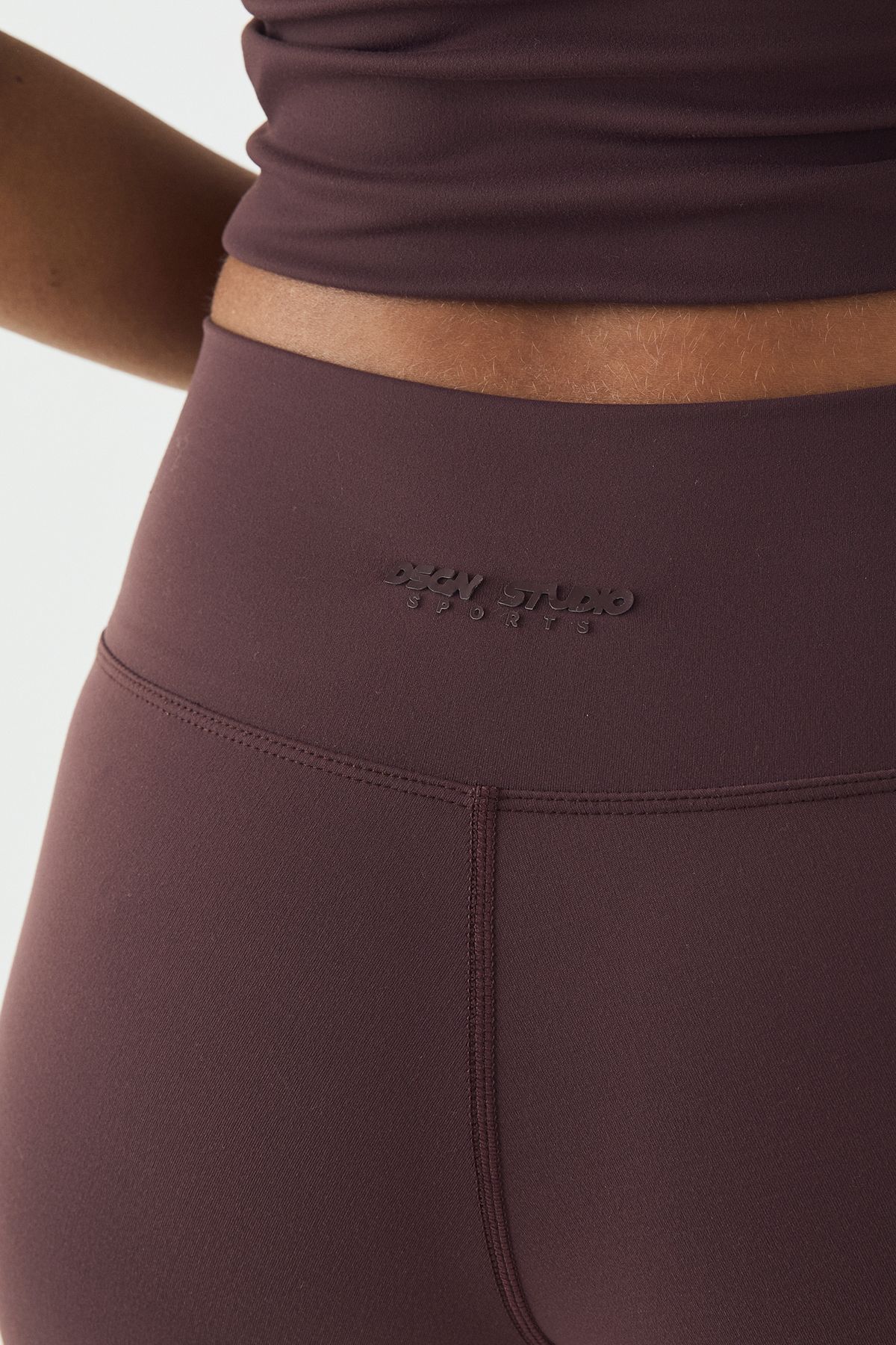 DSGN Studio DSGN Studio Ultra Sculpt Highwaist 7/8 Legging Chocolate image 4
