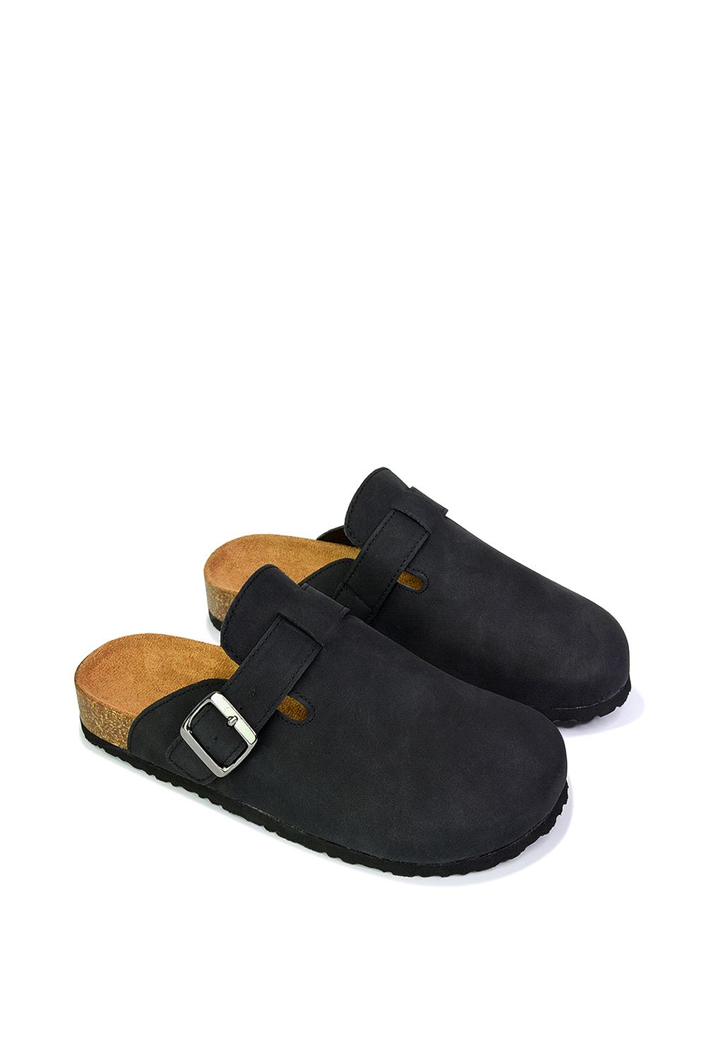 XY London 'Lucy' Slip On Flat Cork Slider Mules image 5