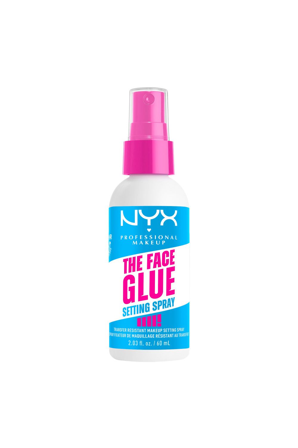 NYX Professional Makeup The Face Glue Setting Spray 60ml Multi image 1
