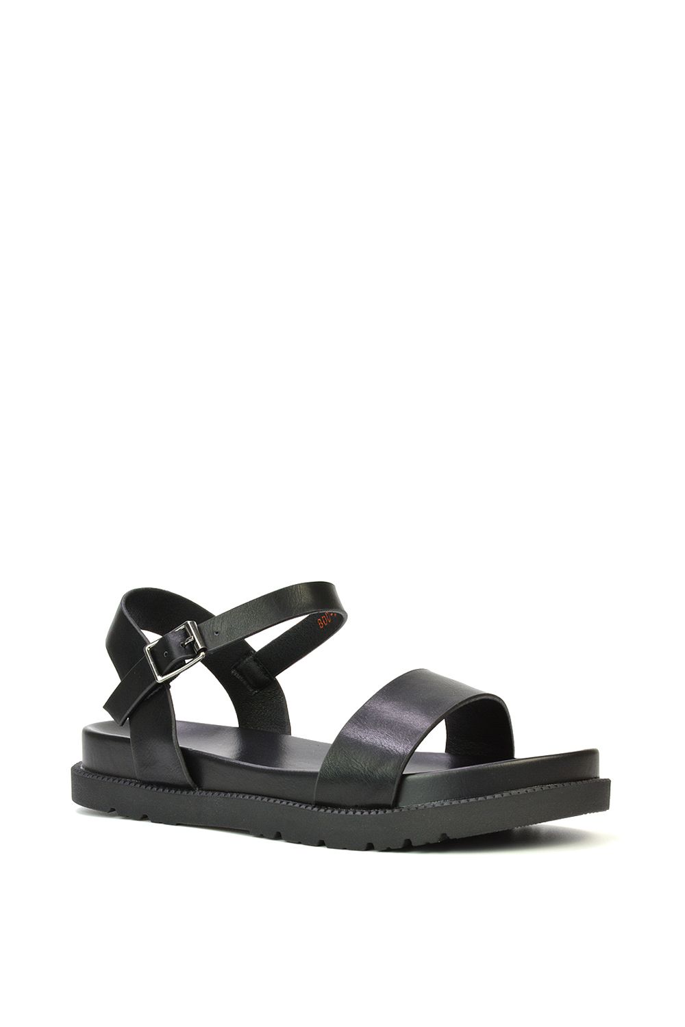 XY London 'Grace' Two Strap Open Toe Platform Sandal Shoes image 2
