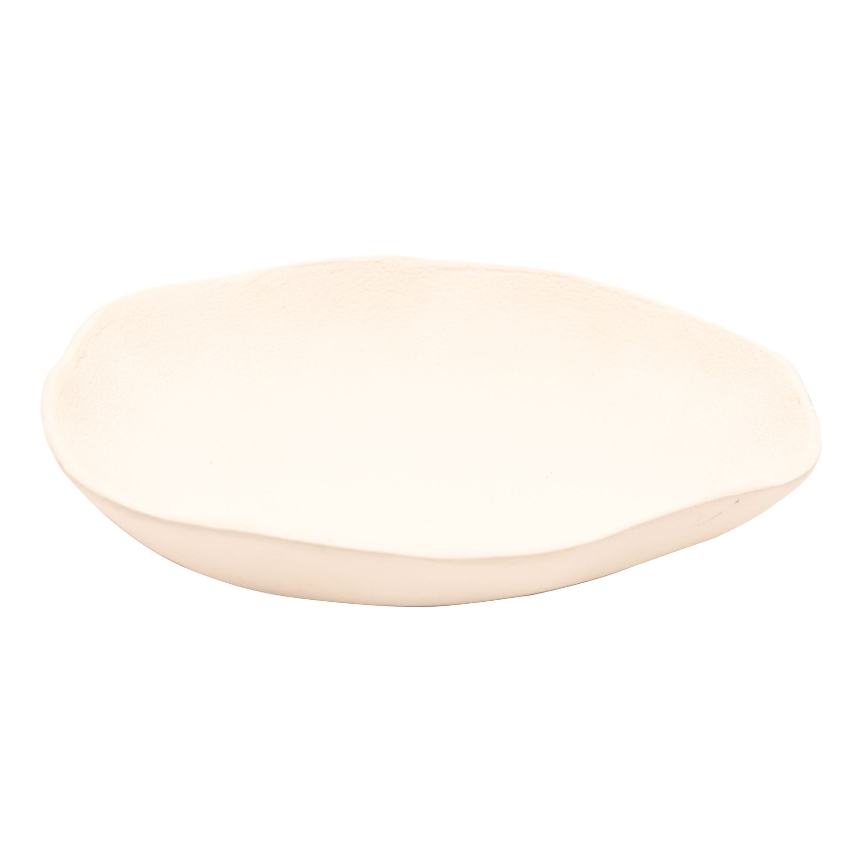 Hestia Round White Decorative Bowl - Large image 1