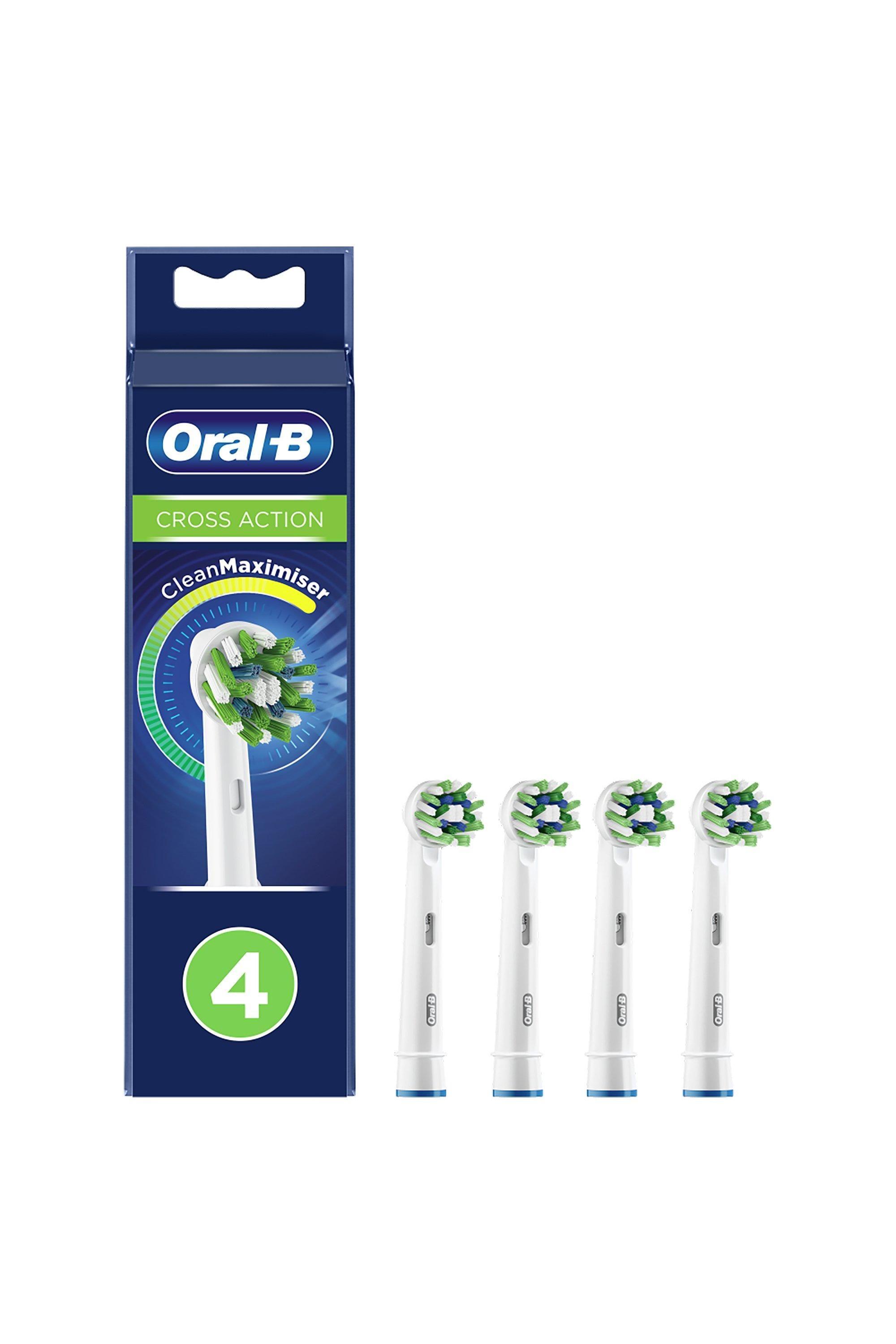 Oral B Cross Action Refills 4 Pack White image 6
