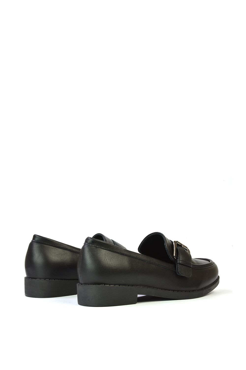 XY London 'Kali' Buckle Up School Shoes Loafers With Chunky Soles image 3