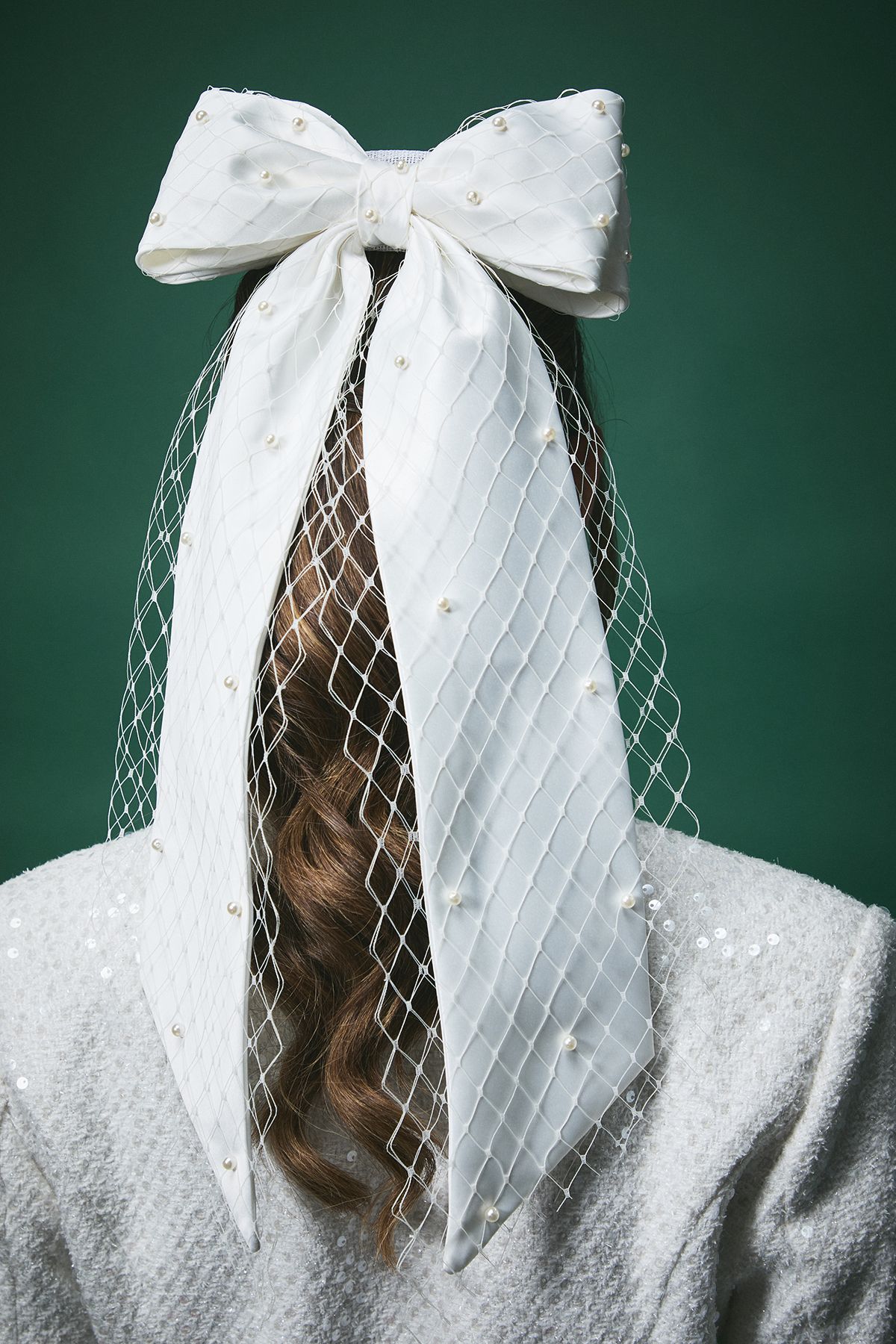 Coast Lisa Tan Bridal Bow Pill Box Fascinator Ivory image 2