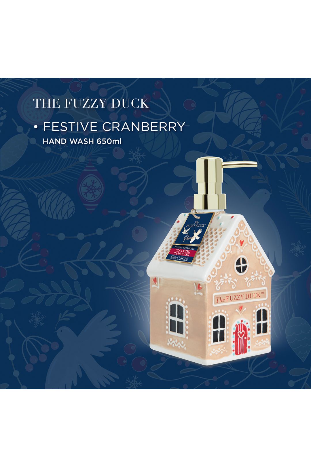 Baylis & Harding The Fuzzy Duck Winter Wonderland Festive Hand Wash Gingerbread House Gift Multi image 3