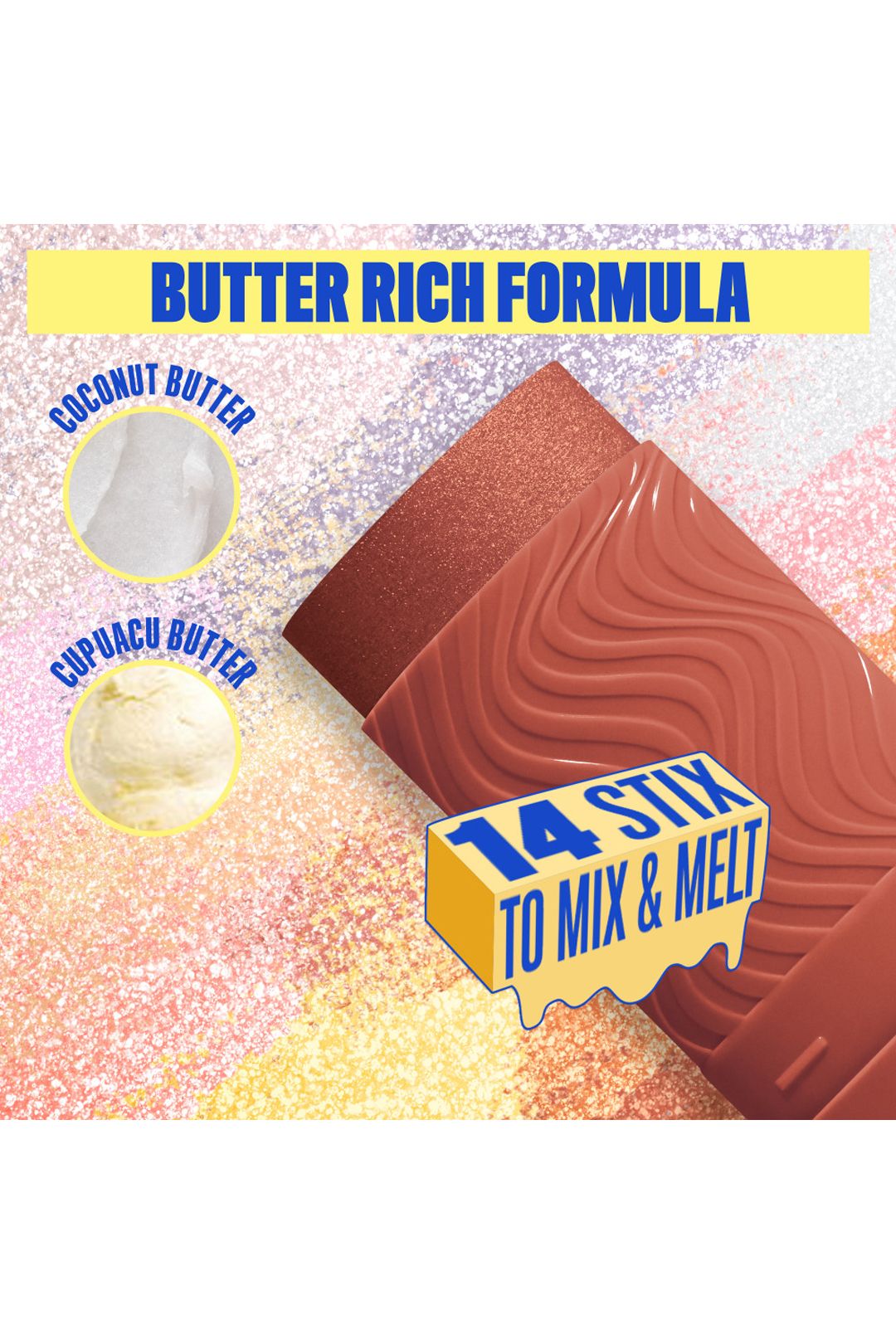 NYX Professional Makeup Buttermelt Glow Stix 5g Left On Melt image 5