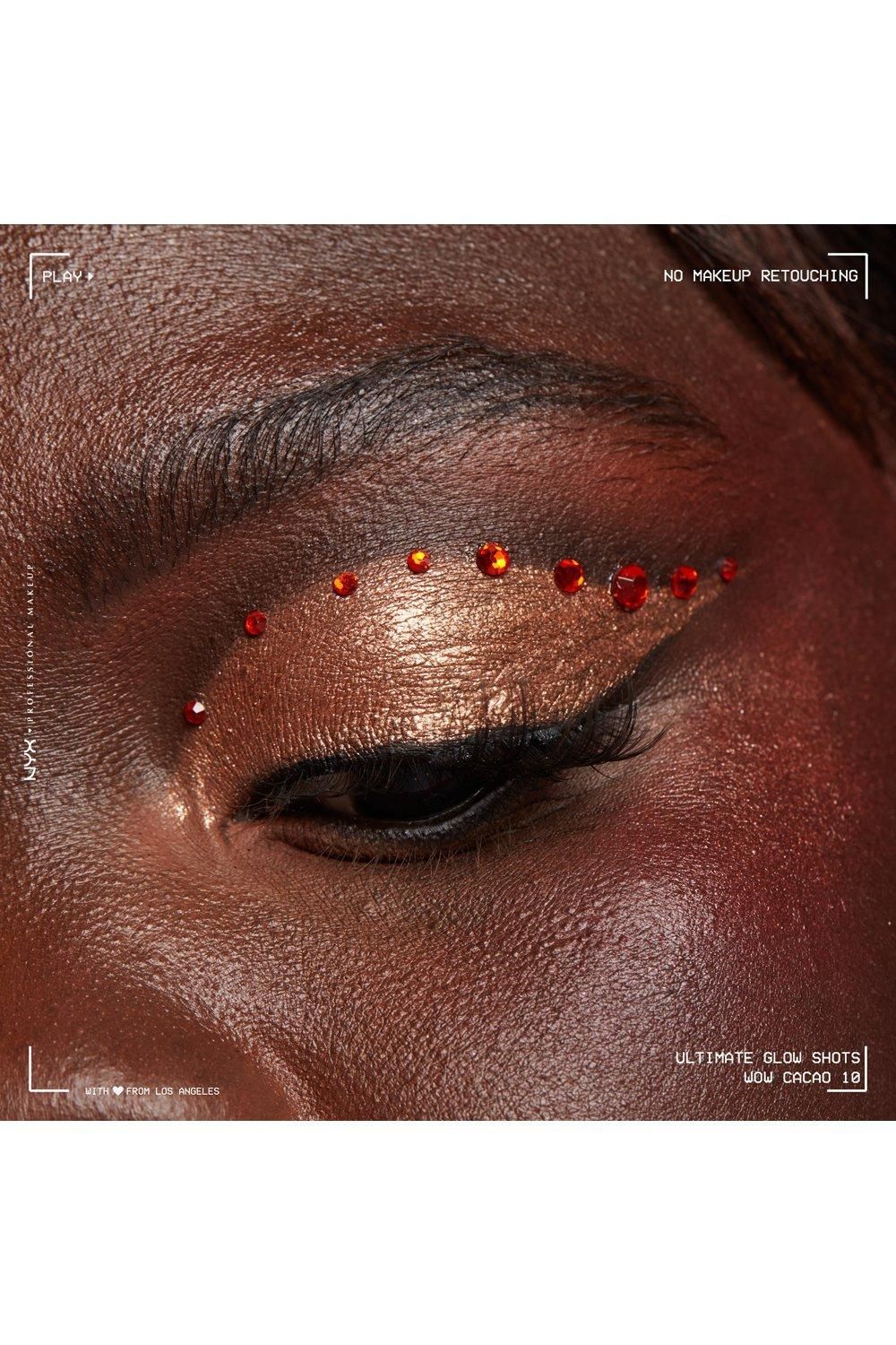 NYX Professional Makeup Ultimate Glow Shots Liquid Eyeshadow Wow Cacao image 4