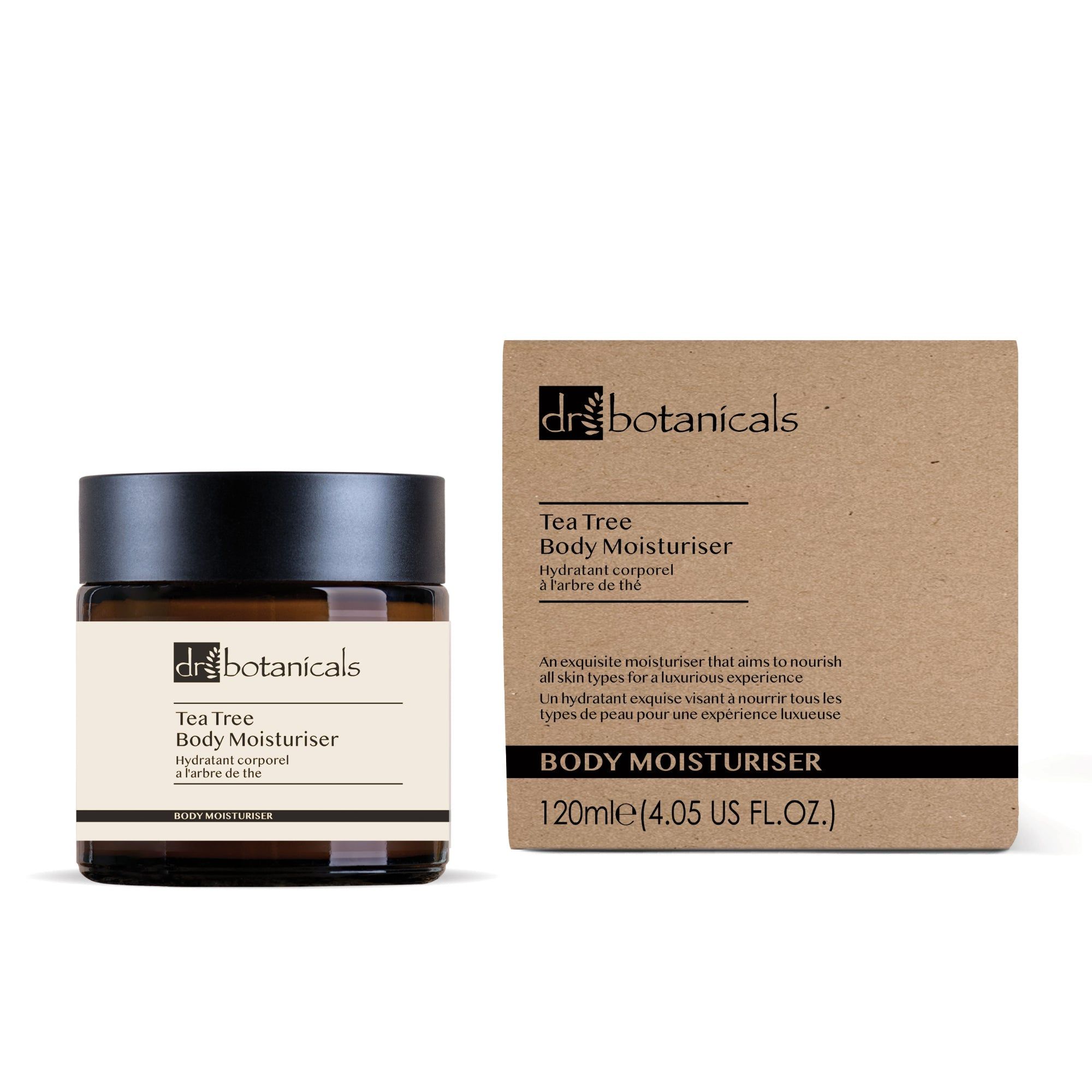 Dr. Botanicals Eucalyptus & Tea Tree Body Moisturiser 120ml x 2 Duo Pack image 3