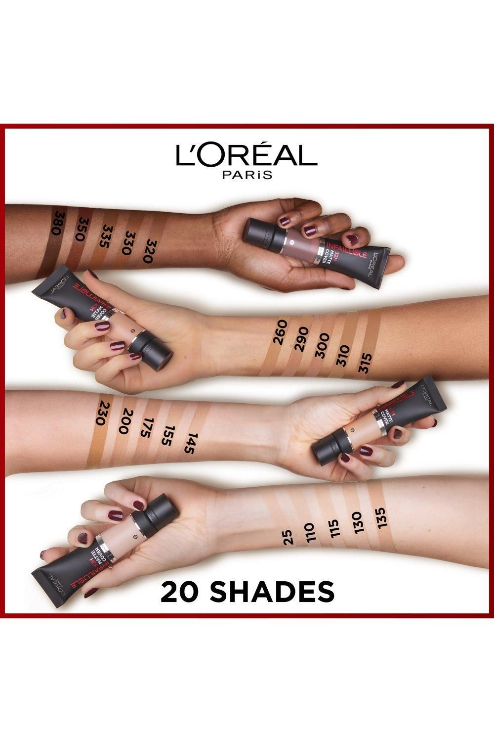 L'Oréal Paris Infaillible 32H Matte Cover Liquid Foundation 300 image 5