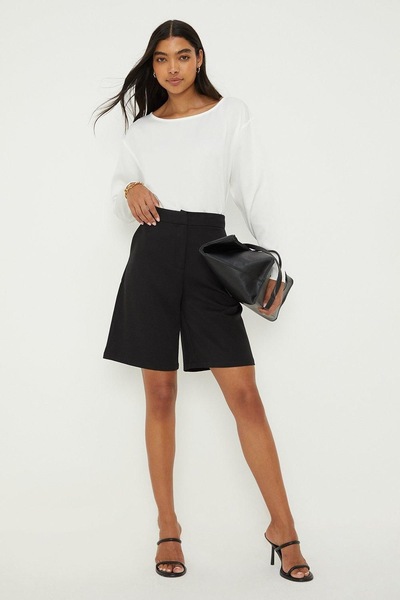 Dorothy Perkins Flowing Satin Blouse Ivory