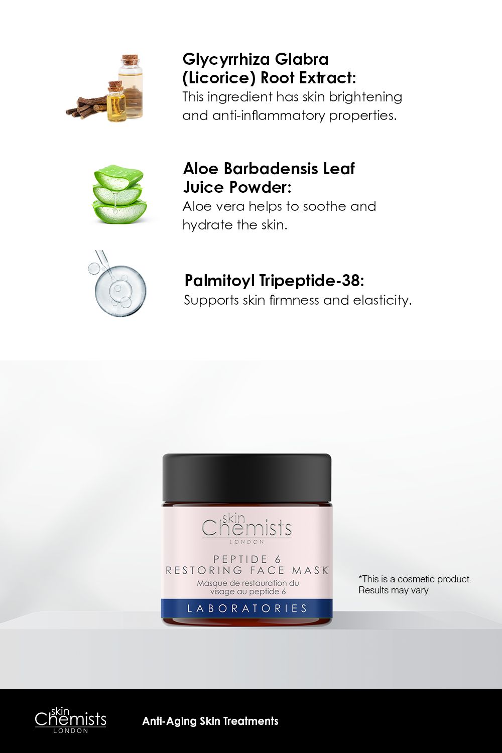 skinChemists professional Laboratories Balancing Face Mask 60ml image 5