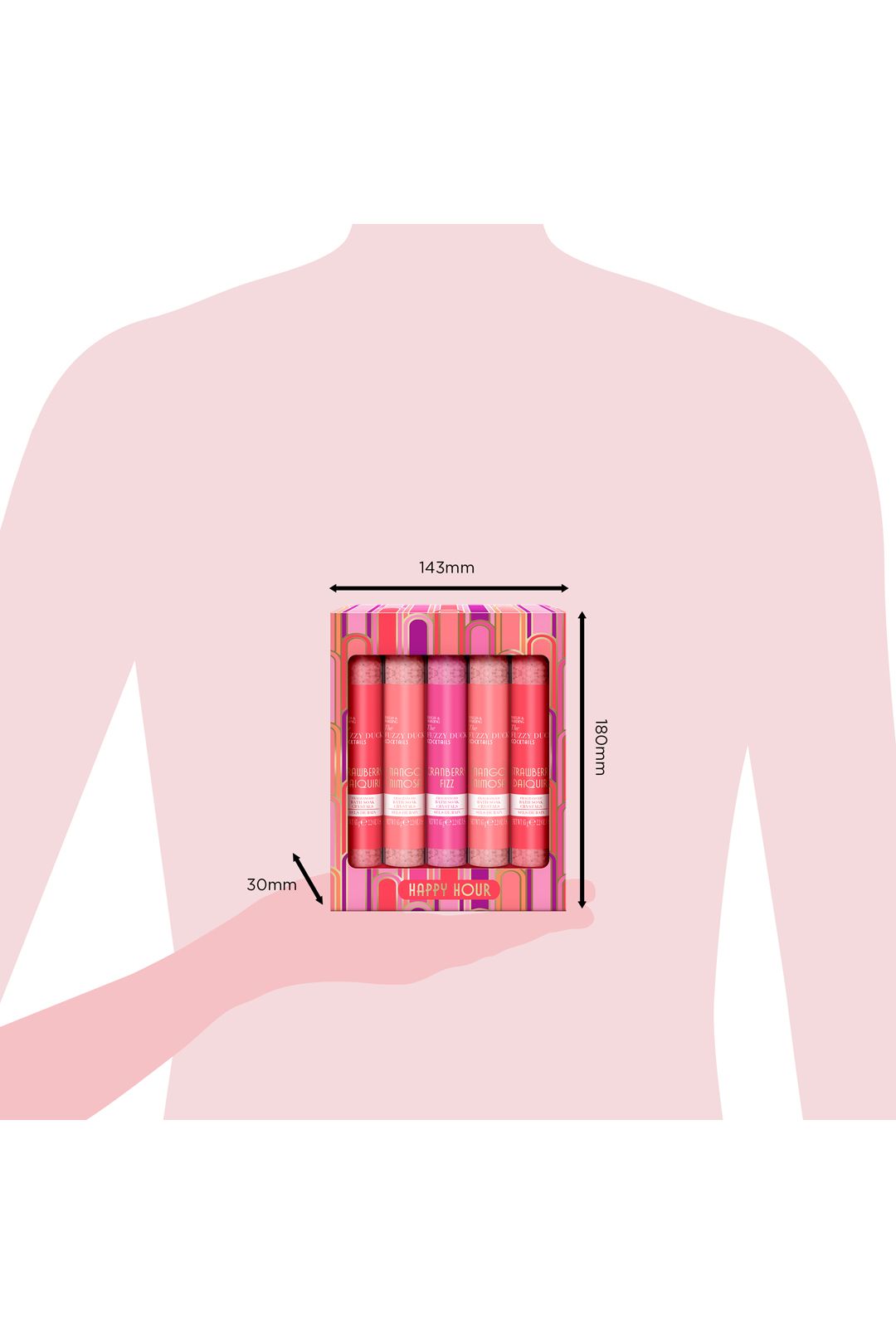 Baylis & Harding The Fuzzy Duck Cotswold Cocktails Luxury Bath Infusions Gift Set Multi image 7