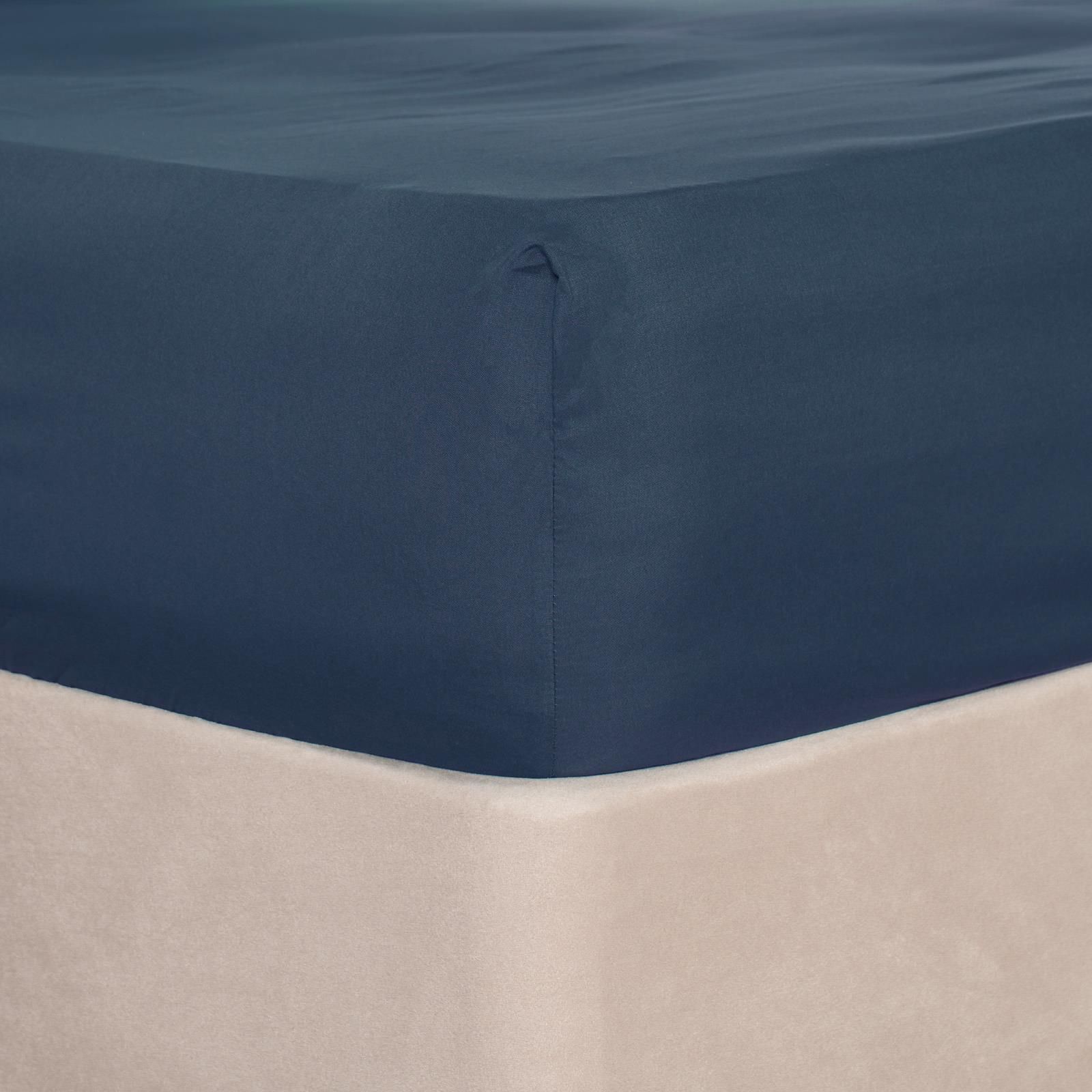 OHS Plain Dyed Non-Iron Fitted Bed Sheet image 1