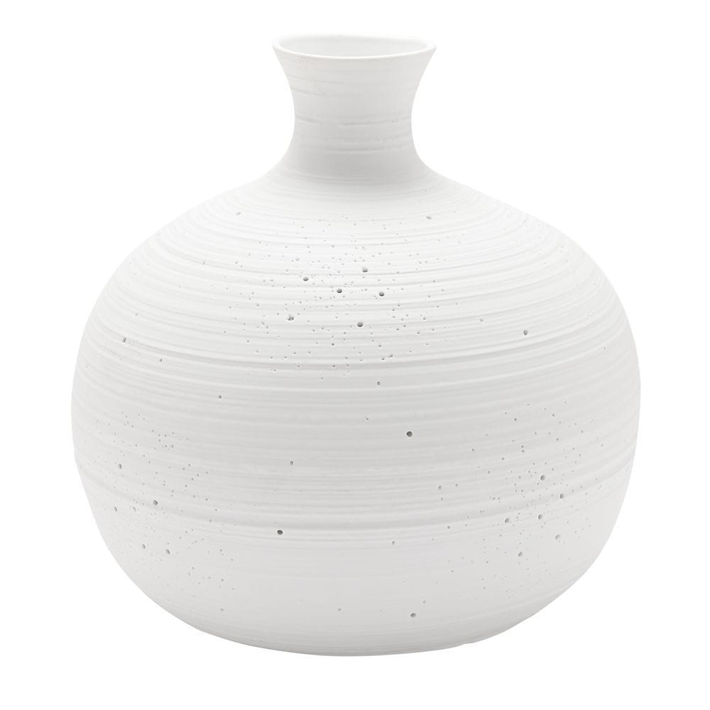 Hestia White Short Textured Table Lamp image 3