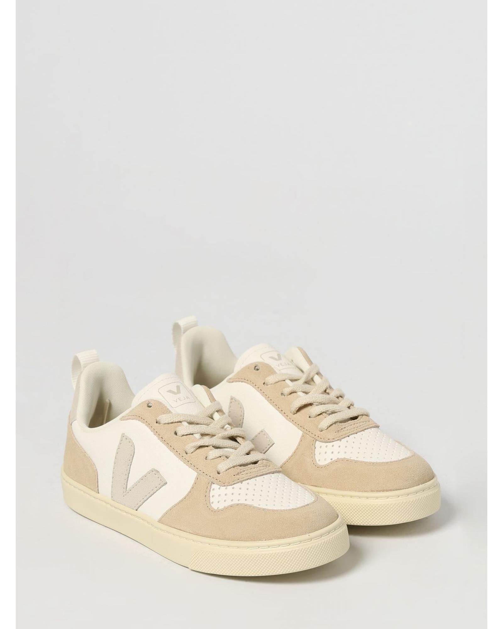 Veja V10 Extra WhiteSand LowTop Sneakers Kids - Natural image 2