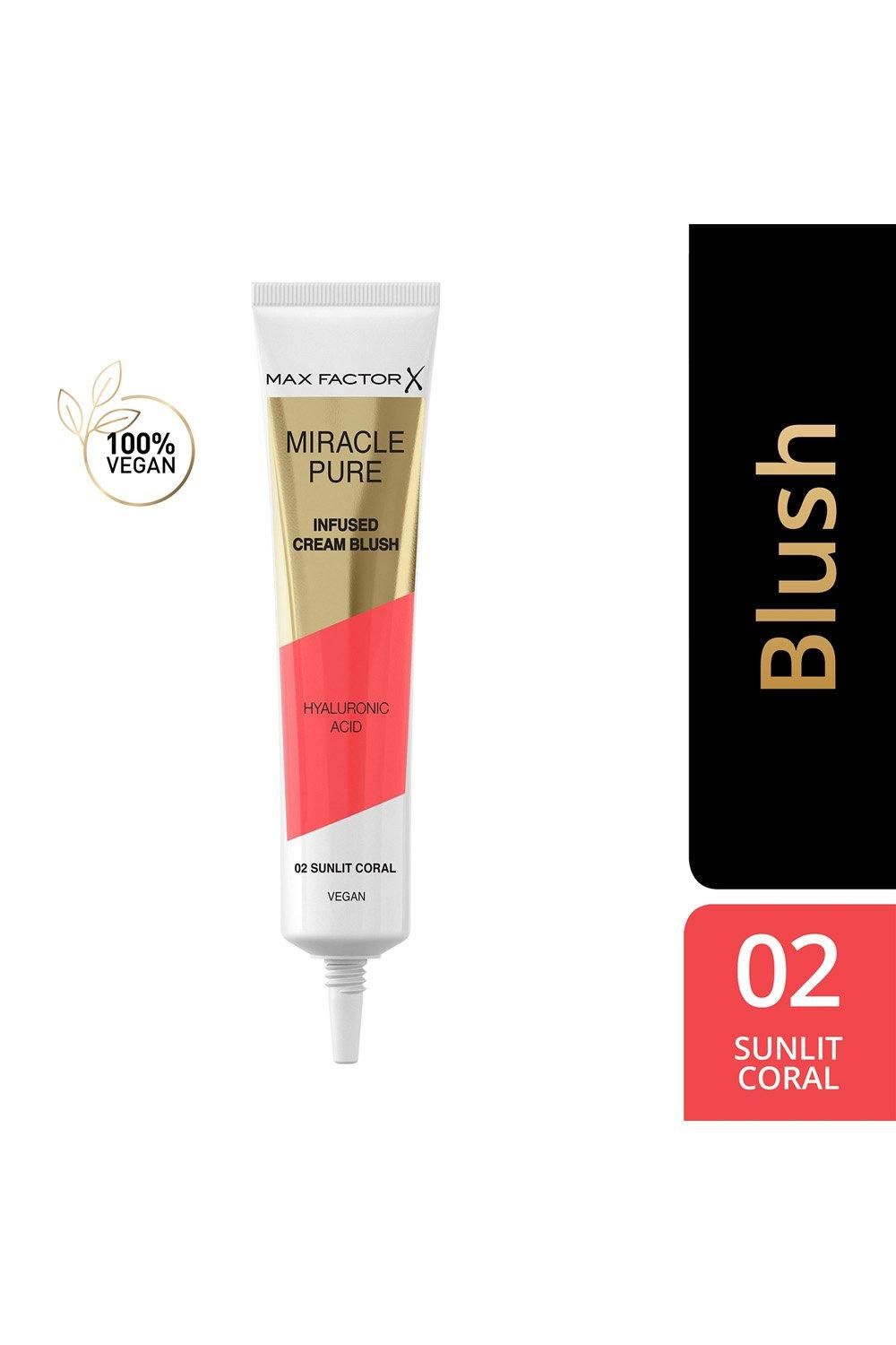 Max Factor Miracle Pure Infused Cream Blush Sunlit Coral image 2