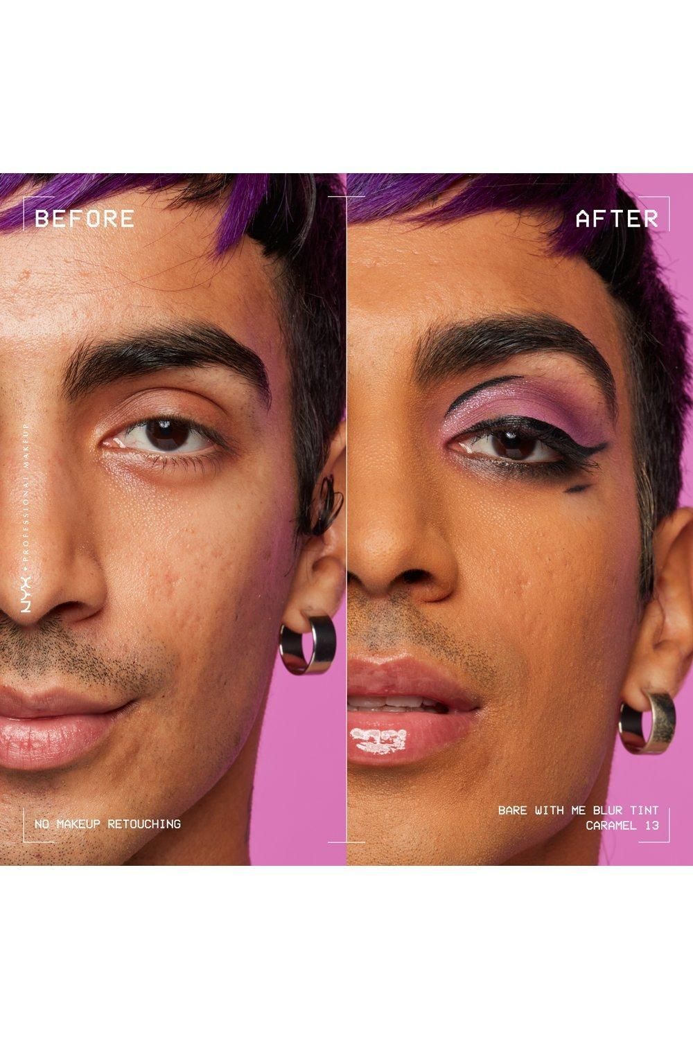 NYX Professional Makeup Bare With Me Blur Tint Foundation Caramel image 9