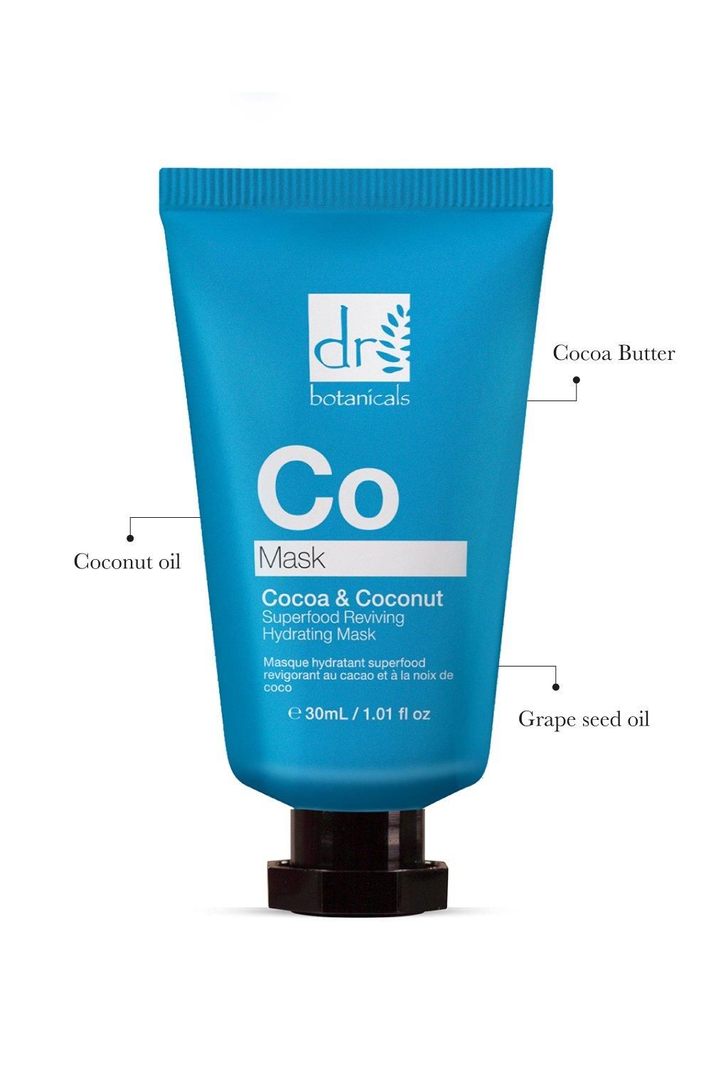 Dr. Botanicals Cocoa & Coconut Superfood Reviving Hydrating Mask 30ml image 3