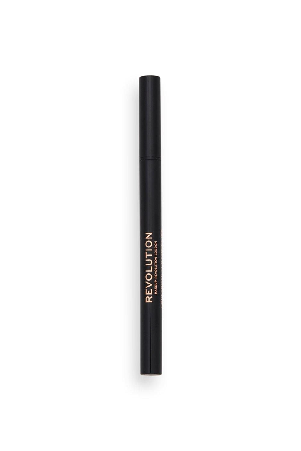 Revolution Hair Stroke Brow Pen Dark Brown image 2