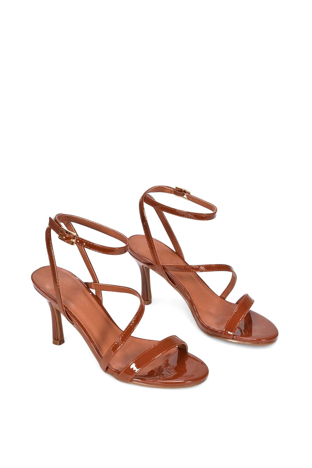 XY London 'Sherry'' Strappy Barely There Stilettos Heel Shoes image 5