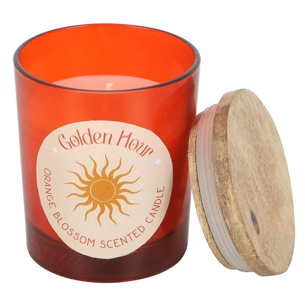 Something Different Golden Hour Orange Blossom Scented Candle image 1