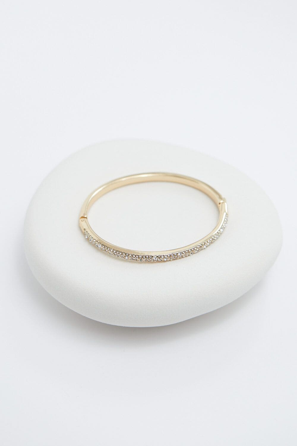 Jon Richard Jon Richard Gold Plate Pave Bangle image 3