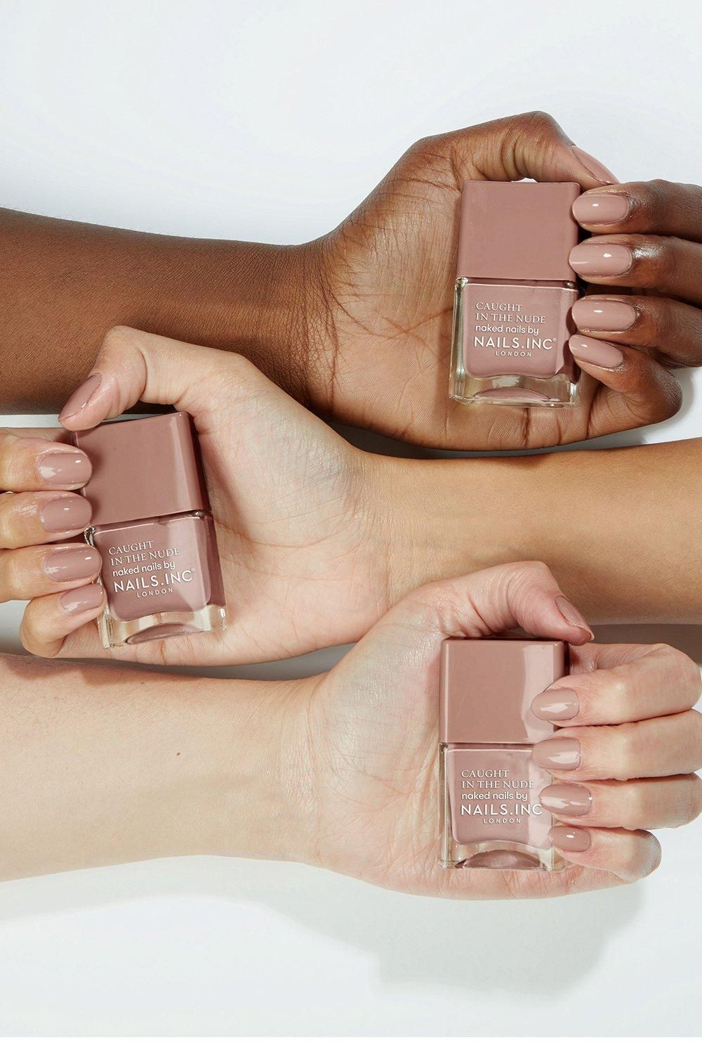 Nails Inc Caught In The Nude Nail Polish (Various Shades) Turks And Caicos Beach image 4