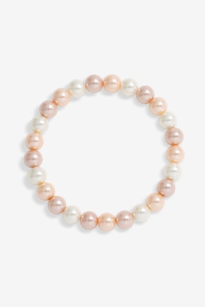 Jon Richard Pink Pearl Bracelet