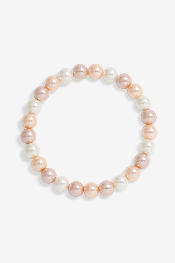 Jon Richard Pink Pearl Bracelet