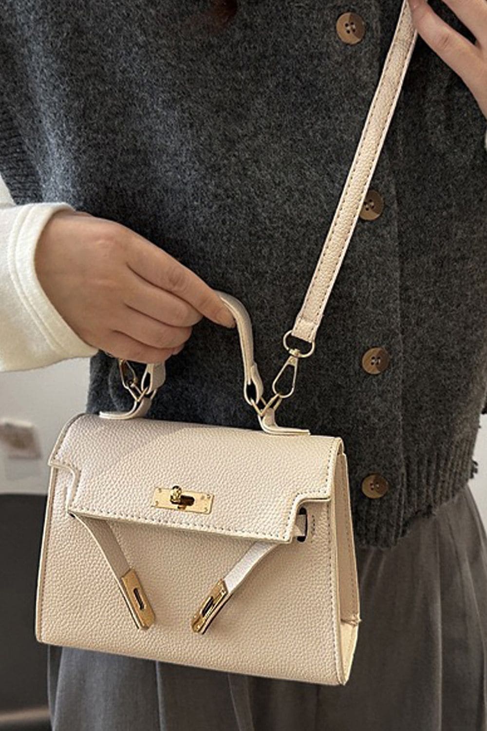 XY London 'Catherine' Women's Small Crossbody Shoulder Handbag image 2